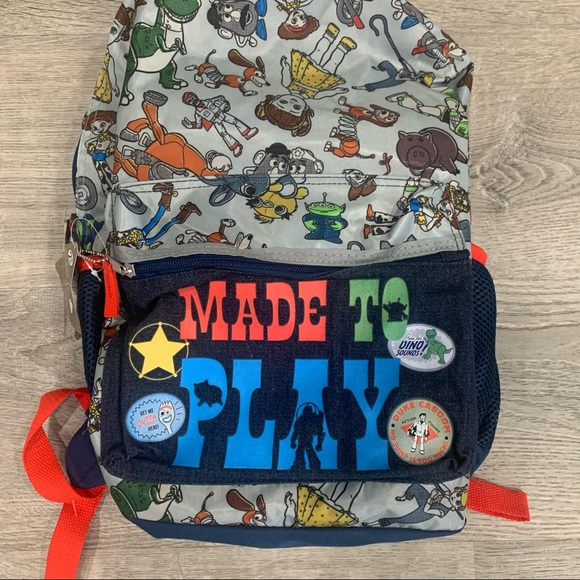 NWT Disney Toy Story Blue Backpack - Picture 2 of 5